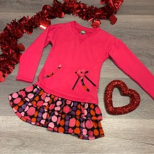 Dollie & Me Girl’s Hot Pink Tunic Dress - Size 5